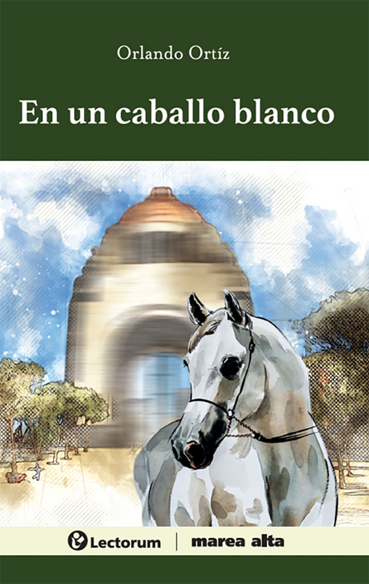 EN UN CABALLO BLANCO